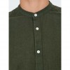 ONLY & SONS ONSCAIDEN LIFE LS SOLID LINEN MAO NOOS GREEN