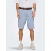 ONLY & SONS ONSEDGE CARPENTER LB 2408 TAI DNM SHORTS LIGHT BLUE