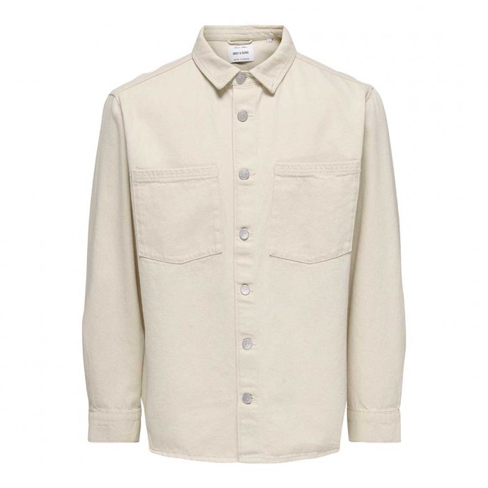 ONLY & SONS ONSALP ECRU PIM DNM JACKET ECRU