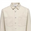 ONLY & SONS ONSALP ECRU PIM DNM JACKET ECRU ONLY & SONS ONSALP ECRU PIM DNM JACKET ECRU