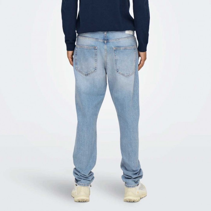 ONLY & SONS ONSYOKE TAPERED LB 9684 DOT DNM NOOS LIGHT BLUE ONLY & SONS ONSYOKE TAPERED LB 9684 DOT DNM NOOS LIGHT BLUE