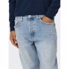 ONLY & SONS ONSYOKE TAPERED LB 9684 DOT DNM NOOS LIGHT BLUE