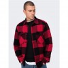 ONLY & SONS  ONSMILO LS CHECK OVERSHIRT NOOS RED