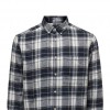 ONLY & SONS  ONSLUKA REG LS CHECK SHIRT DARK NAVY