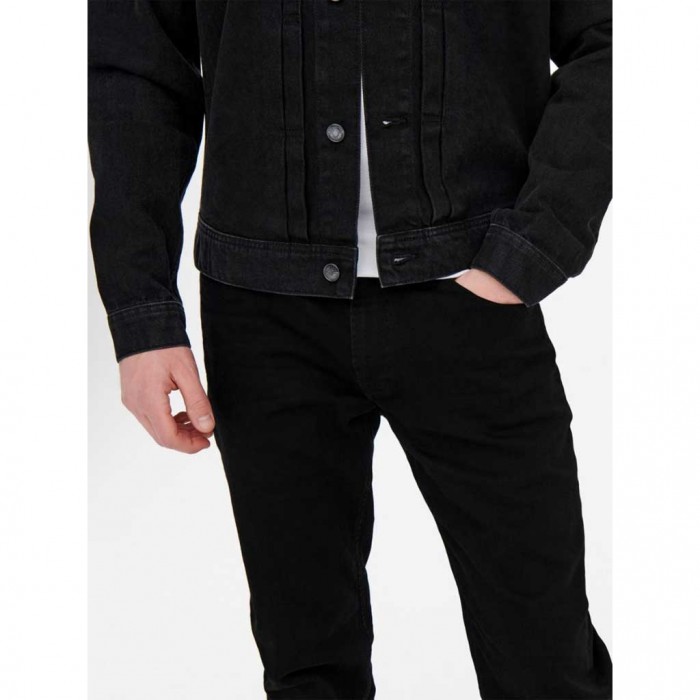 ONLY & SONS  ONSWEFT REG BLACK 2956 JEANS NOOS BLACK