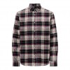 ONLY & SONS ONSLUKA REG LS CHECK SHIRT GRAY