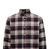 ONLY & SONS ONSLUKA REG LS CHECK SHIRT GRAY