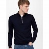 ONLY & SONS  ONSWYLER LIFE REG 14 HALF ZIP KNIT NOOS DARK NAVY