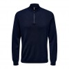 ONLY & SONS  ONSWYLER LIFE REG 14 HALF ZIP KNIT NOOS DARK NAVY