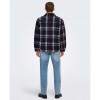 ONLY & SONS ONSGIO LF CHECK PADDED JACKET OTW BLUE