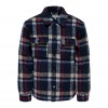 ONLY & SONS ONSGIO LF CHECK PADDED JACKET OTW BLUE