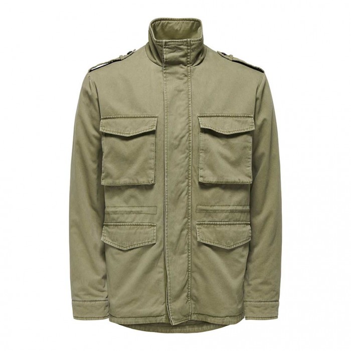 ONLY & SONS ONSGEO FIELD JACKET OTW GREEN