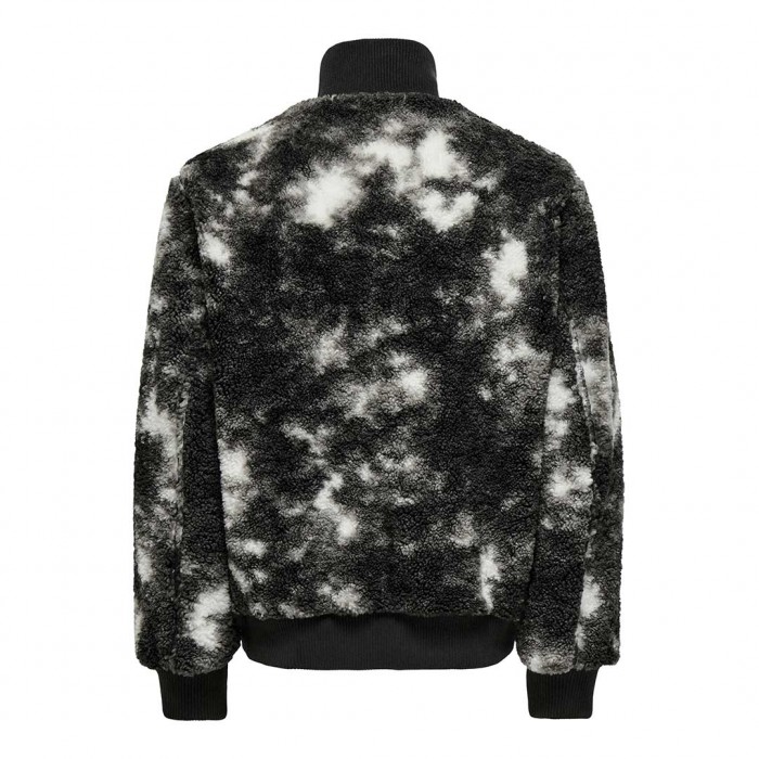 ONLY & SONS ONSRAY SHERPA JACKET OTW BLACK/WHITE