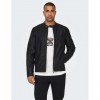 ONLY & SONS ONSMIKE PU RACER JACKET OTW NOOS BLACK