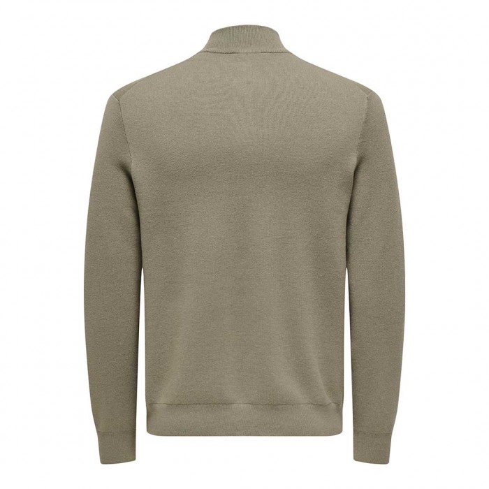 ONLY & SONS ONSCOOPER REG LS 12 CARDIGAN KNIT FRML GREEN