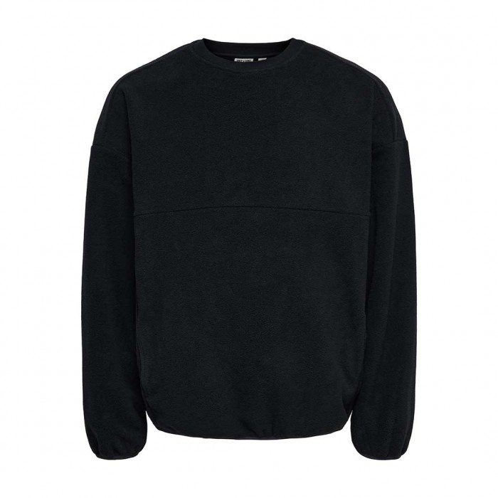 ONLY & SONS ONSAKEEM RLX CREW BLACK