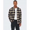ONLY & SONS ONSGUDMUND LS CHECKED SHIRT NOOS DARK NAVY ONLY & SONS ONSGUDMUND LS CHECKED SHIRT NOOS DARK NAVY