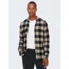 ONLY & SONS ONSGUDMUND LS CHECKED SHIRT NOOS DARK NAVY ONLY & SONS ONSGUDMUND LS CHECKED SHIRT NOOS DARK NAVY
