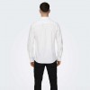 ONLY & SONS ONSALVARO SLIM LS OXFORD SHIRT NOOS FRML WHITE