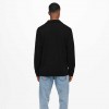 ONLY & SONS ONSNEWKODYL OVERSHIRT SWEAT NOOS BLACK