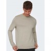 ONLY & SONS ONSWYLER LIFE REG 14 LS CREW KNIT NOOS ECRU ONLY & SONS ONSWYLER LIFE REG 14 LS CREW KNIT NOOS ECRU