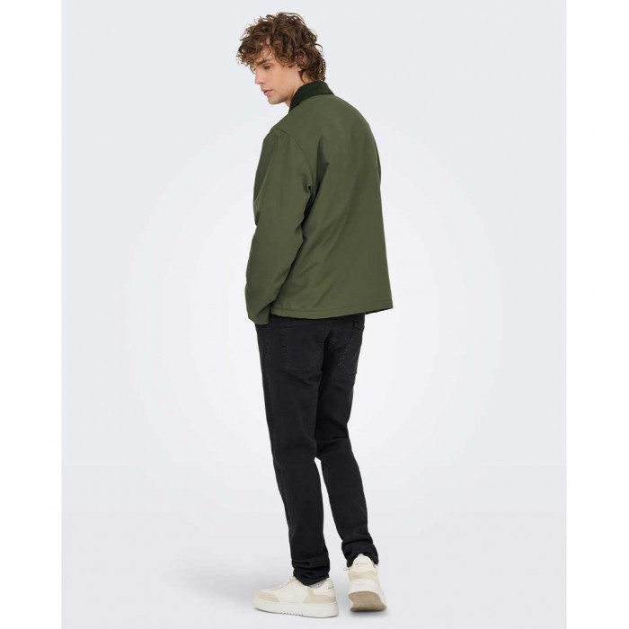 ONLY & SONS  ONSKOSMO PADDED JACKET OTW VD GREEN