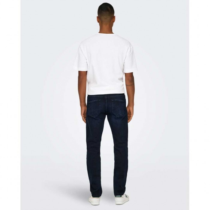 ONLY & SONS ONSWEFT REG. BLUE BLK 2652 MAT DNM NOOS DARK BLUE