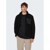 ONLY & SONS ONSDALLAS SHERPA JACKET OTW VD BLACK