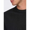 ONLY & SONS ONSTONY RLX 12 LS WAFFLE CREW KNIT NOOS BLACK