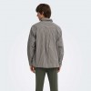 ONLY & SONS ONSTHOMPSON STRIPE LOOSE SHIRT BROWN