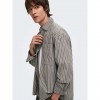 ONLY & SONS ONSTHOMPSON STRIPE LOOSE SHIRT BROWN