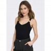 ONLY ONLELVA SL STRAP DETAIL TOP KNT BLACK