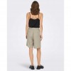 ONLY ONLCARO HW WIDE LINEN BL SHORTS CC TLR BEIGE