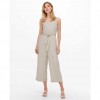 ONLY ONLCANYON-CARO LINEN BLEND JUMPSUIT PNT BEIGE