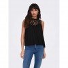 ONLY ONLRIKKE SL TOP WVN BLACK