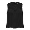 ONLY ONLRIKKE SL TOP WVN BLACK