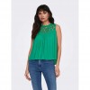 ONLY  ONLRIKKE SL TOP WVN GREEN