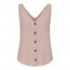 ONLY  ONLSILLE LINEN S/L BUTTON TOP PTM PINK