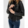 ONLY ONLGEMMA FAUX LEATHER BIKER OTW NOOS BLACK