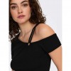 ONLY ONLFREJA S/S TRIM TOP BOX JRS BLACK