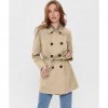 ONLY  ONLVALERIE TRENCHCOAT OTW NOOS BEIGE