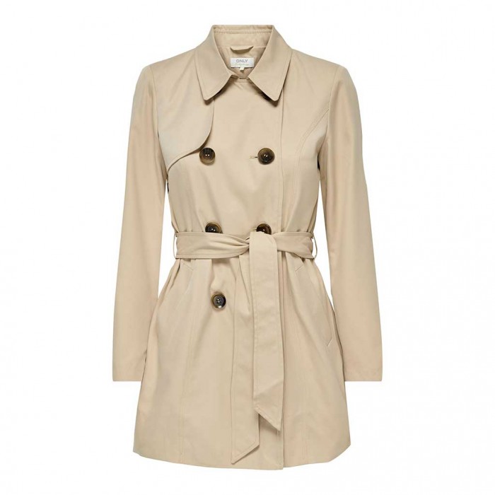 ONLY  ONLVALERIE TRENCHCOAT OTW NOOS BEIGE