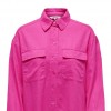 ONLY ONLCARO L/S OVS LINEN BL SHIRT CC PNT PINK