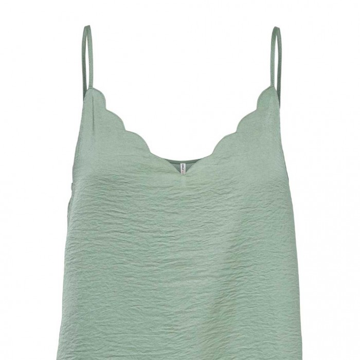 ONLY  ONLDEBBIE SINGLET NOOS WVN GREEN