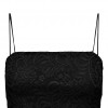 ONLY ONLALBA S/L SHORT LACE TOP JRS BLACK