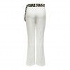 ONLY ONLADORA LIFE HW BELT FLARED PANT TLR WHITE