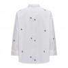 ONLY ONLNEW LINA GRACE LS EMB SHIRT NOOS WVN WHITE