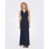 ONLY ONLANNA SISI SL MAXI DRESS LIFE WVN DARK BLUE