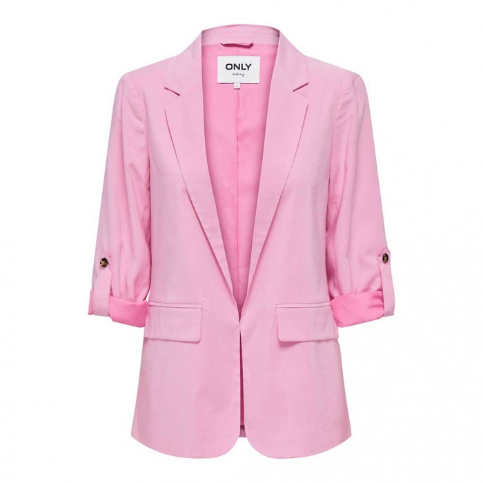 ONLY ONLARIS LIFE 3/4 LOOSE BLAZER CC TLR PINK