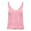 ONLY ONLLYZET LIFE S/L TOP KNT NOOS PINK